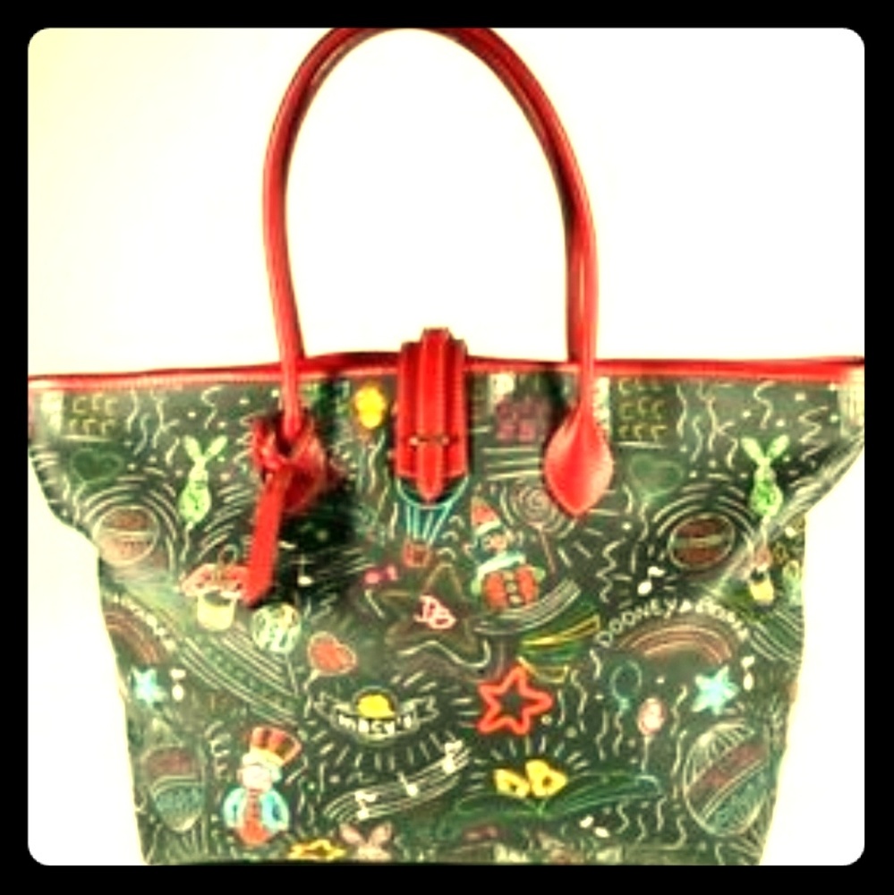 Rare Dooney & Bourke Macys Anniv Parade Tote